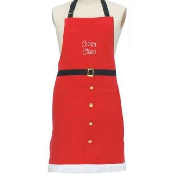 Cookin Claus Christmas Apron by Kay Dee Designs - Picture 2 of 8